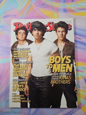 Rolling Stone Magazine July 9-23 2009 | Jonas Brothers (No Label) 108/21083